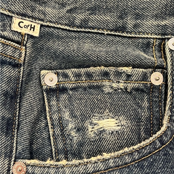 CITIZENS OF HUMANITY Horseshoe Frayed Jeans Size 29 - Picture 9 of 14